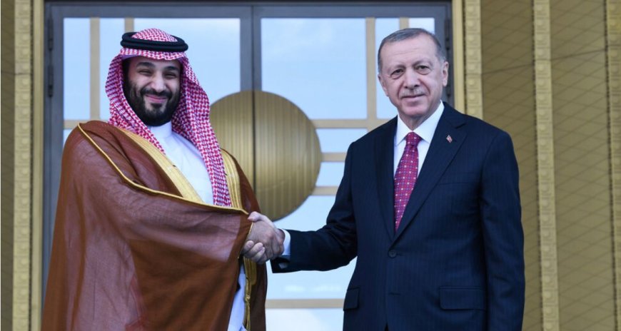 ‏الرئاسة التركية: أردوغان بحث هاتفيا مع ولي العهد السعودي تطورات الصراع بين فلسطين وإسرائيل ⁧‫#ا