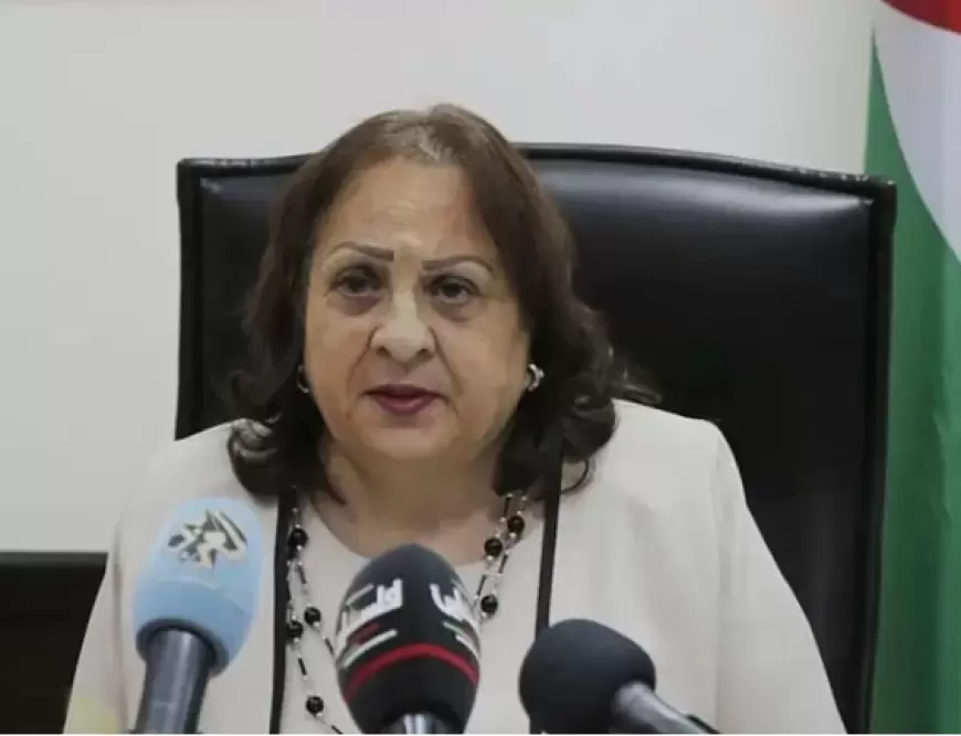 وزيرة الصحة الفلسطينية:  الكادر الطبي أنهك ونجري اتصالات بجهة دولية لدعم القطاع الصحي ووقف إطلاق النار