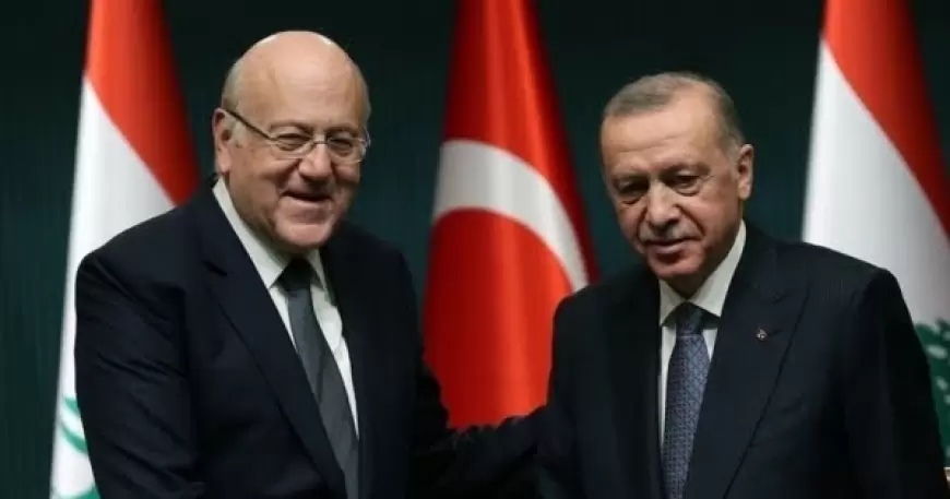 ميقاتي وصل إلى تركيا وسيلتقي أردوغان ظهر اليوم