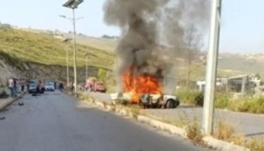 جنوب لبنان... مسيّرة إسرائيلية تستهدف سيارة في النبطية