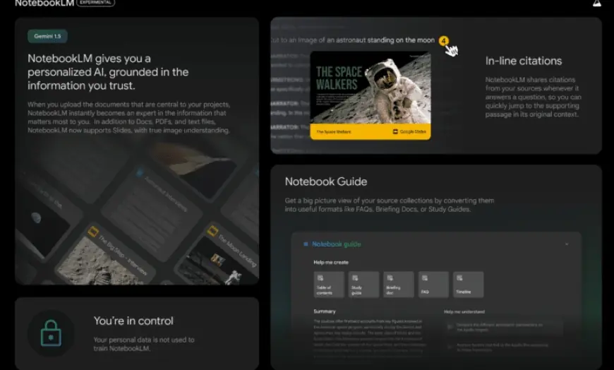 جوجل تعزز فائدة مساعد تدوين الملاحظات NotebookLM