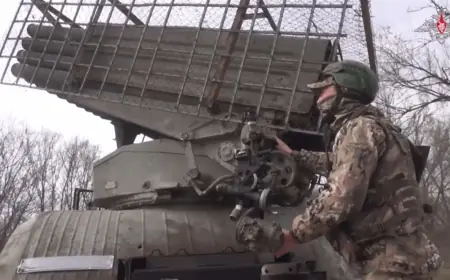 القوات الروسية سيطرت على قريتي سبيرني ونوفوليكساندريفكا في دونيتسك