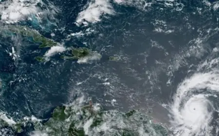 المركز الأميركي للأعاصير: الإعصار بيريل يشتد للفئة 5 ويقترب من جاميكا