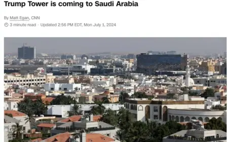 ترامب يخطط لمشروع جديد في جدة!!