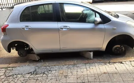 مواطنون استفاقوا ليجدوا سياراتهم مسروقة بهذا الحال في منطقة كاراكاس - بيروت!