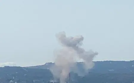غارة من مسيرة إسرائيلية تستهدف بلدة عيتا الشعب