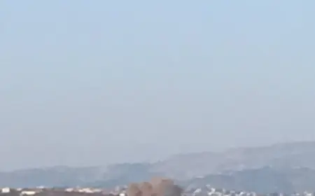الطيران الحربي الإسرائيلي يشن غارة حربية استهدفت المنطقة الوقعة بين بلدة  دير سريان والطيبة في جنوب لبنان