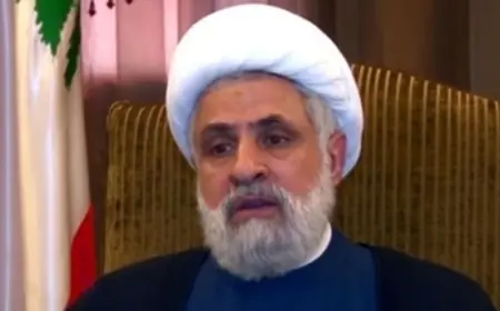 نعيم قاسم: لا حرب موسّعة على لبنان في المدى المنظور والاسرائيلي سيذهب إلى المفاوضات