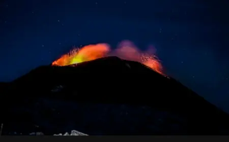 تعطل قصير لحركة الطيران في صقلية بعد ثوران بركان إتنا