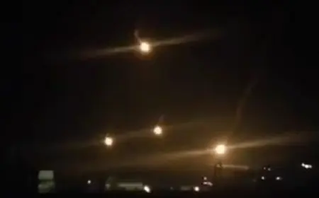 قنابل مضيئة ليلا فوق قرى قضاءي صور وبنت جبيل ورشقات نارية باتجاه بركة ريشة واطراف راميا