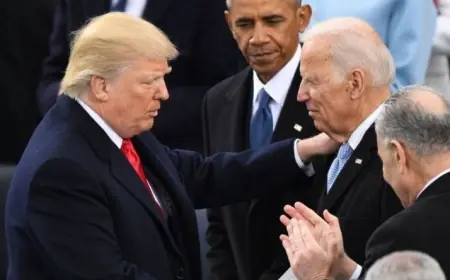 بايدن يتراجع أمام ترامب.. واستطلاع يؤكد