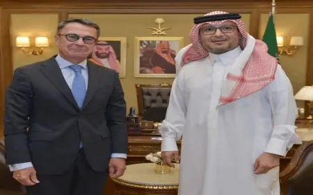 السفير السعودي يستقبل سفير بلجيكا لدى لبنان