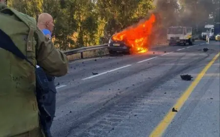 وسائل إعلام إسرائيلية: قتيل على الأقل وإصابة حرجة جراء سقوط صاروخ على مركبة في الجولان