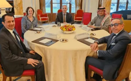 وفد المعارضة التقى سفراء "الخماسية"...