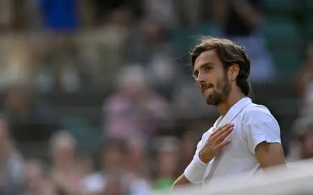 موزيتي يكتب التاريخ ببلوغه نصف نهائي ويمبلدون ليلاقي ديوكوفيتش