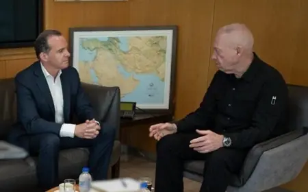 غالانت: بحثت مع المبعوث الأميركي التقدم المنجز في اتفاق الأسرى