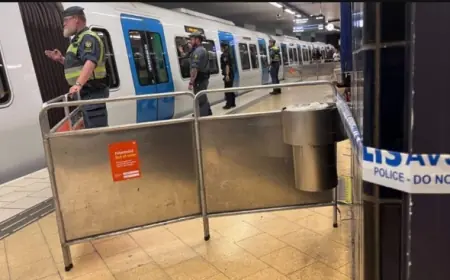 توقيف شخصين في محطة قطار في ستوكهولم اشتُبه بنقلهما عبوة ناسفة