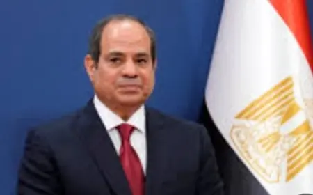 الرئيس المصري في مؤتمر صحفي مشترك مع نظيره الصربي يؤكد رفض القاهرة توظيف معبر_رفح البري ليكون أداة لتشديد الحصار على الشعب الفلسطيني في قطاع غزة