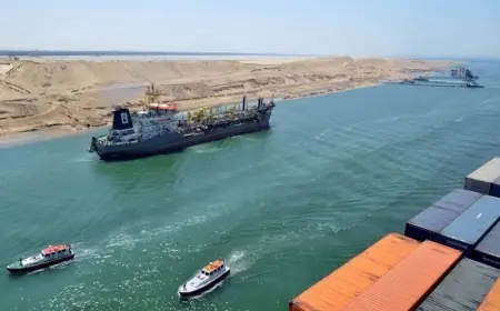 الحكومة المصرية تنفي شائعات بيع قناة السويس مقابل تريليون دولار