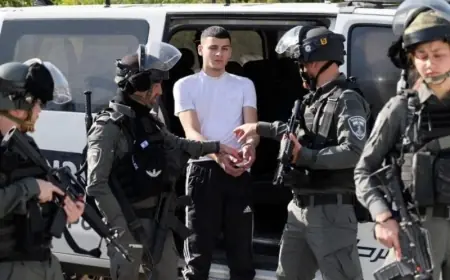 قوات الاحتلال اعتقلت 9655 فلسطينياً من الضفة منذ السابع من أكتوبر الماضي