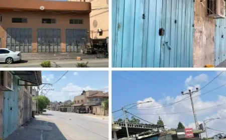 إضراب شامل يعم أرجاء بلدة عزون شرق قلقيلية بعد مجزرتي مواصي خان_يونس ومخيم الشاطئ
