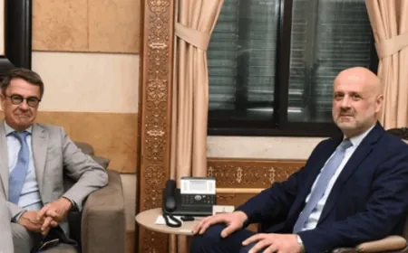 مولوي استقبل السفير البلجيكي