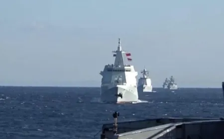 وكالة "تاس": روسيا والصين تختتمان تدريبات بحرية مشتركة في بحر الصين الجنوبي