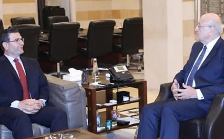 ميقاتي اجتمع مع وزيريّ الزراعة والعدل.. واستقبل نائب مدير منظمة الغذاء العالمي