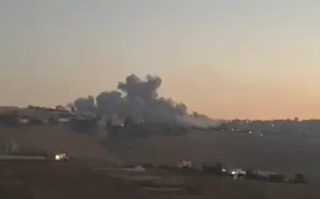 بالفيديو - سلسلة غارات على مناطق مختلفة من لبنان