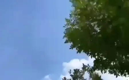 بالفيديو - حريق كبير في شمال الجولان نتيجة الصواريخ