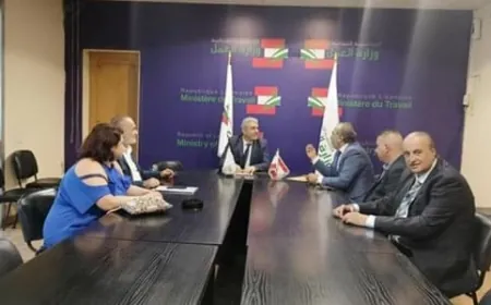 بيرم التقى وفداً من النقابة العليا لأصحاب صالونات التزيين