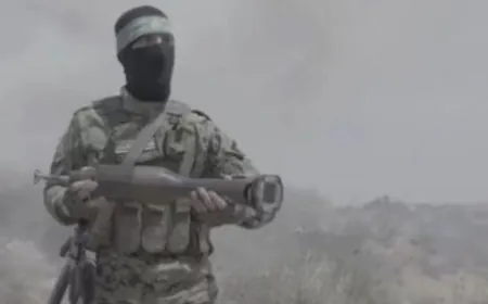 كتائب القسام: استهدفنا جرافة عسكرية صهيونية من نوع D9 بقذيفة الياسين 105 في حي الفرقان بتل السلطان غرب ‎رفح