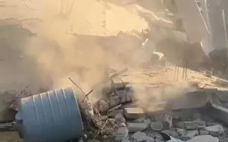 بالفيديو - آثار الغارة التي استهدفت بلدة الخيام