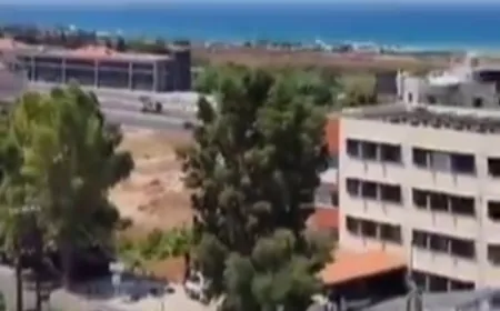 بالفيديو - الطيران الحربي خرق جدار الصوت فوق الساحل اللبناني وبيروت