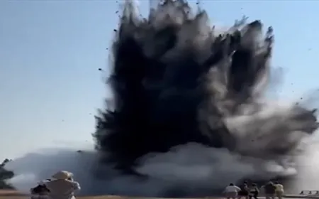 لحظات تحبس الأنفاس... إنفجار يهزّ منتزهاً شهيراً في أميركا