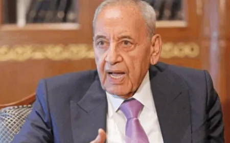 بري بحث مع بوشكيان وكلاس في المستجدات