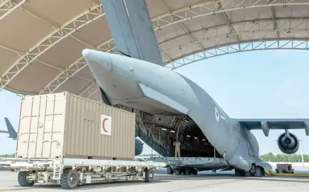 الإمارات تعزز عملياتها الإغاثية المتواصلة لقطاع غزة