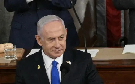 نتنياهو أمام الكونغرس:سنواصل القتال حتى نحقق النصر الشامل والكامل