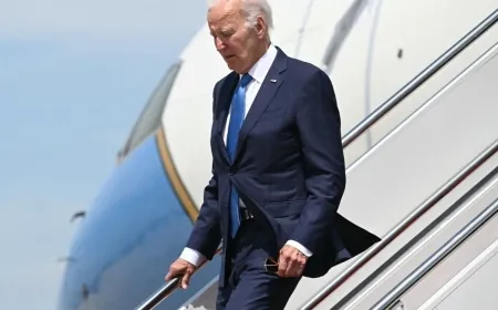 البيت الأبيض: دعوة بايدن إلى الاستقالة أمر سخيف