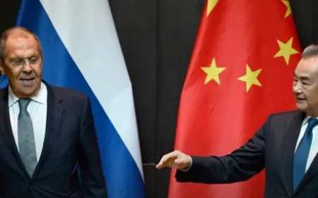 محادثات بين روسيا والصين