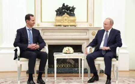بوتين يجتمع مع بشار الأسد في موسكو