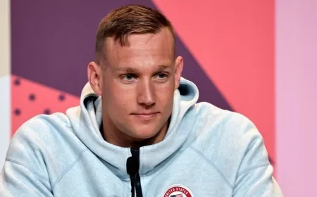 بطل السباحة الأميركي كايليب دريسل لا يثق بـ"المنظمين"