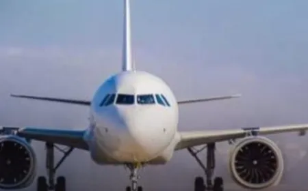 طائرة تابعة للطيران الفرنسي تقف في مطار ‎بازل_السويسري بسبب تهديد بقنبلة