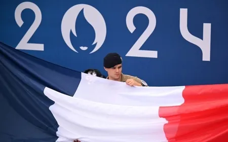 انطلاق حفل افتتاح دورة الألعاب الأولمبية في باريس