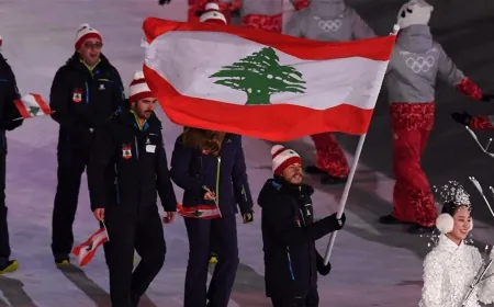 بالفيديو - بعثة لبنان تُشارك في إفتتاح ‎أولمبياد باريس2024