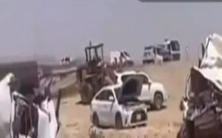 قتلى وجرحى في السعوديّة... حادث سير مروّع وقع بين 13 سيارة