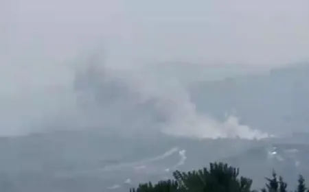 بالفيديو - قصف اسرائيليّ على بلدة كفركلا - جنوب لبنان