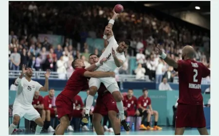 منتخب مصر يهزم المجر