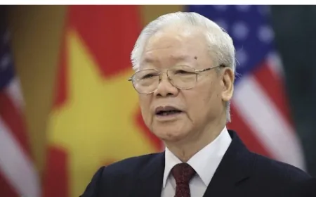 بلينكن يقدم التعازي في وفاة زعيم الحزب الشيوعي في فيتنام
