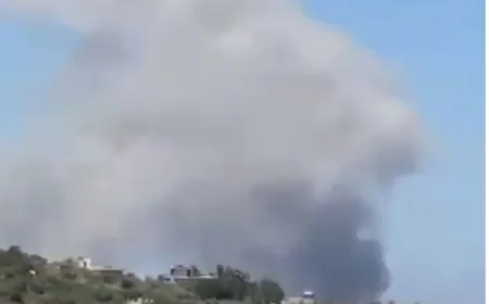 الطيران الاسرائيلي يستهدف أطراف بلدة كفرا